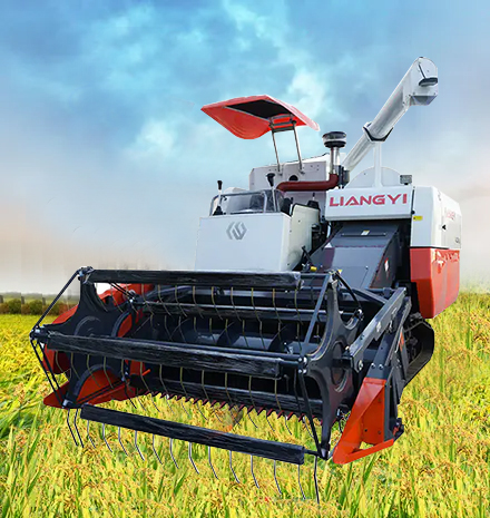 4LZ-6.0 Rice and wheat Combine Harvester